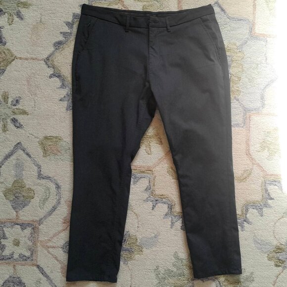 DU/ER Smart Stretch Relaxed Fit Taper Pants Fits 38 x 28 Tagged 38 x 32 Athletic - Picture 1 of 11